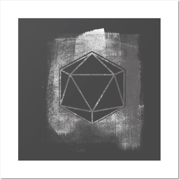 d20 Paint Wall Art by DavidByronHicks